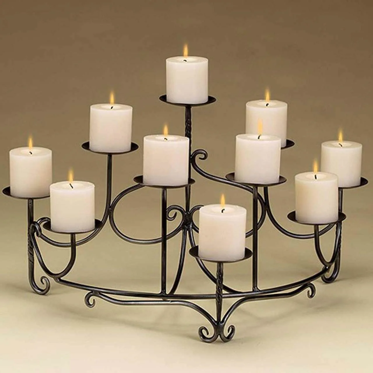 Spandrels Hearth Candelabra - Black - Image 3