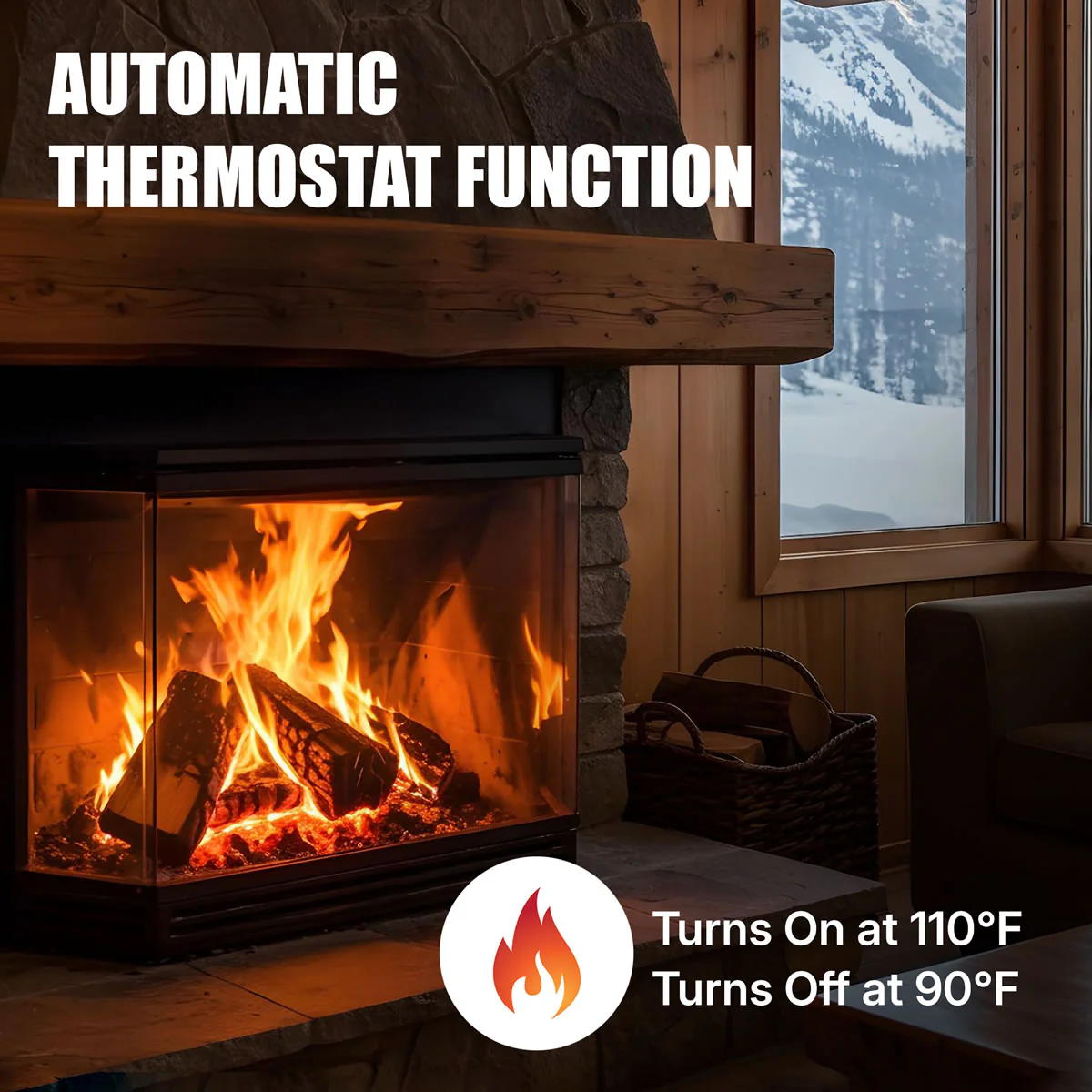 SS-1 Stovestat Wood Stove Blower Thermostat - Image 3