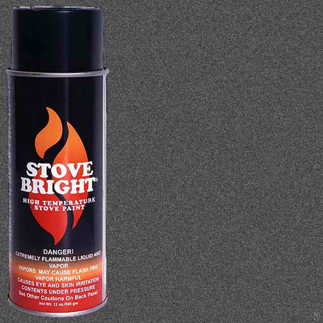 Stove Bright High Temp Paint - Charcoal -  8108 - Image 2