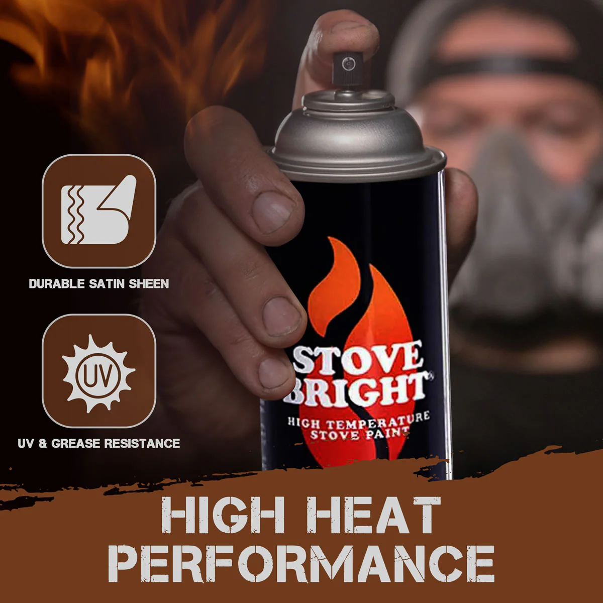 Stove Bright High Temp Paint - Copper - 8152 - Image 5