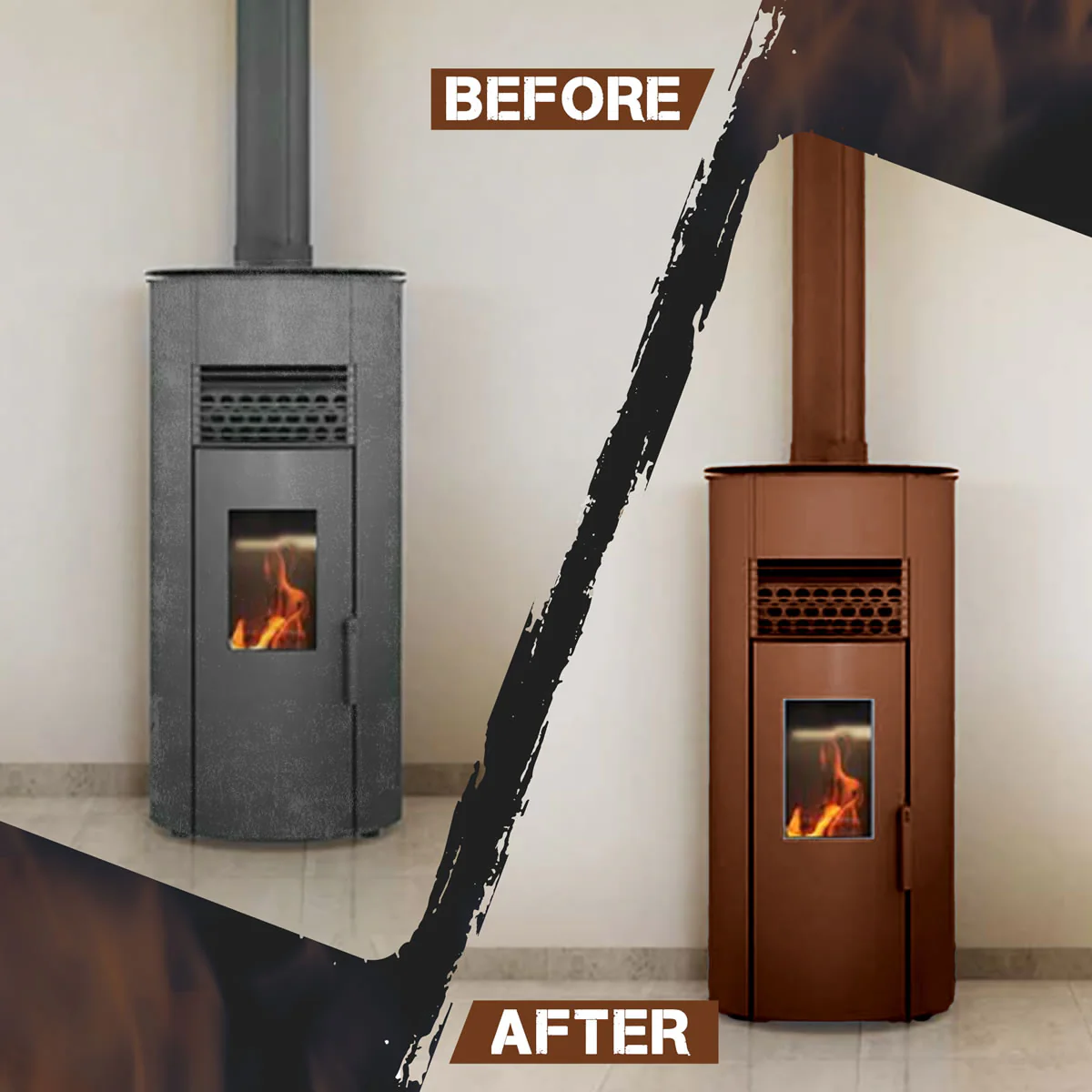 Stove Bright High Temp Paint - Copper - 8152 - Image 7
