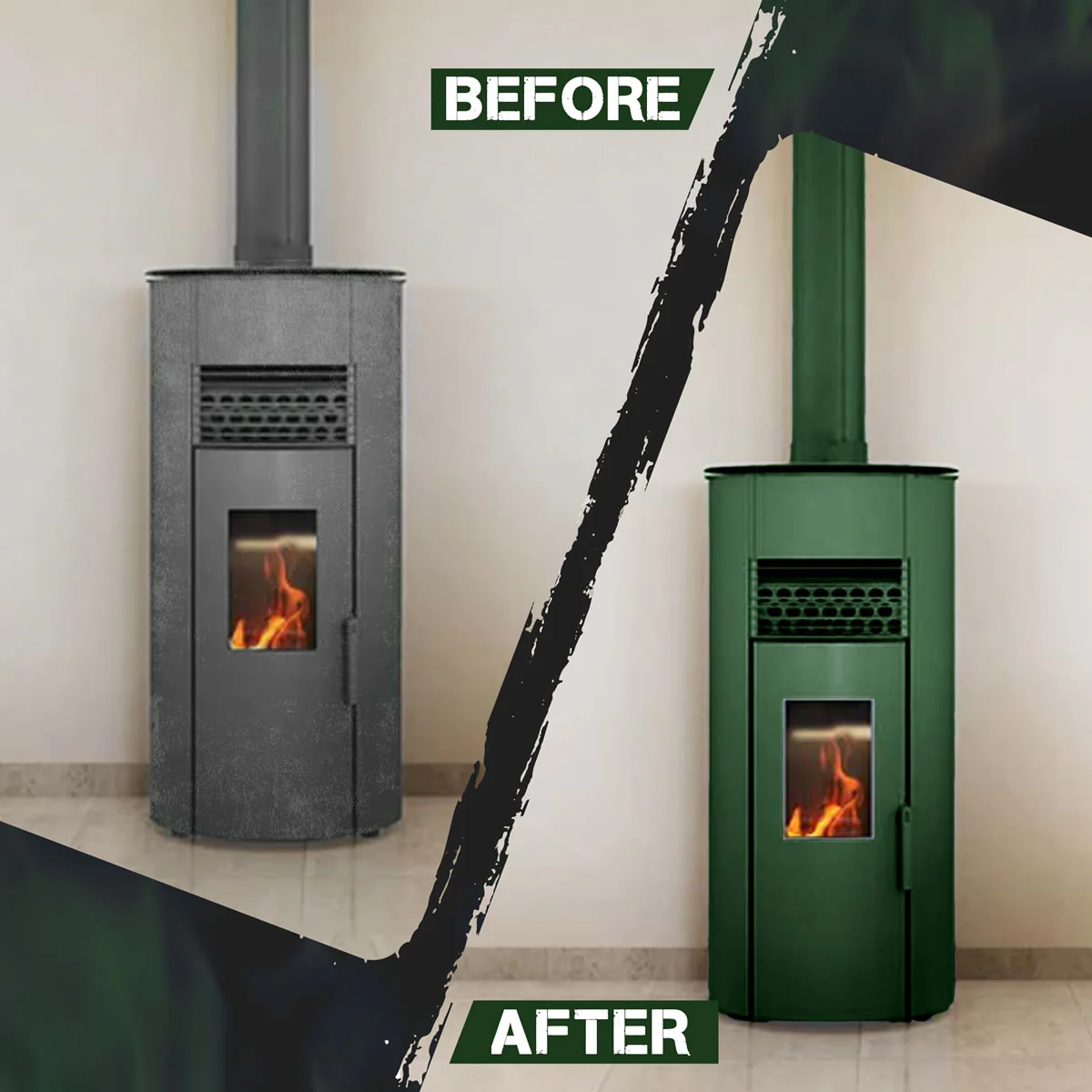 Stove Bright High Temp Paint - Emerald Green - 8150 - Image 7