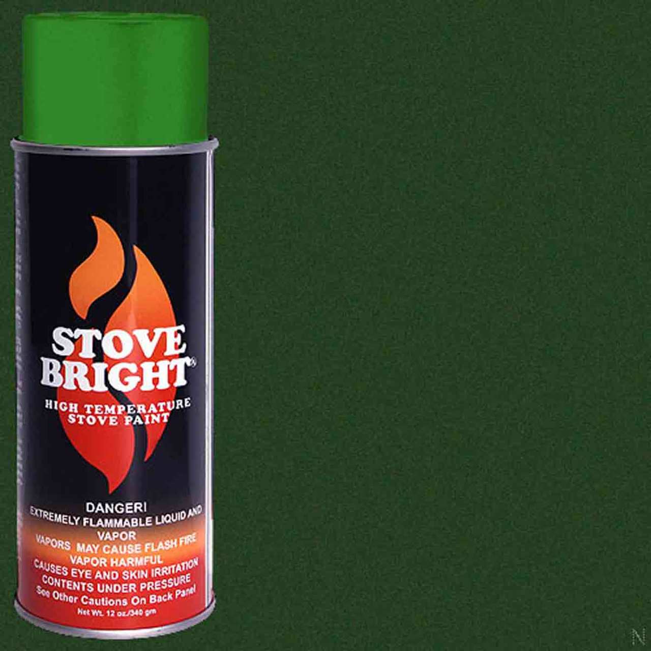 Stove Bright High Temp Paint - Forest Green - 8134 - Image 2