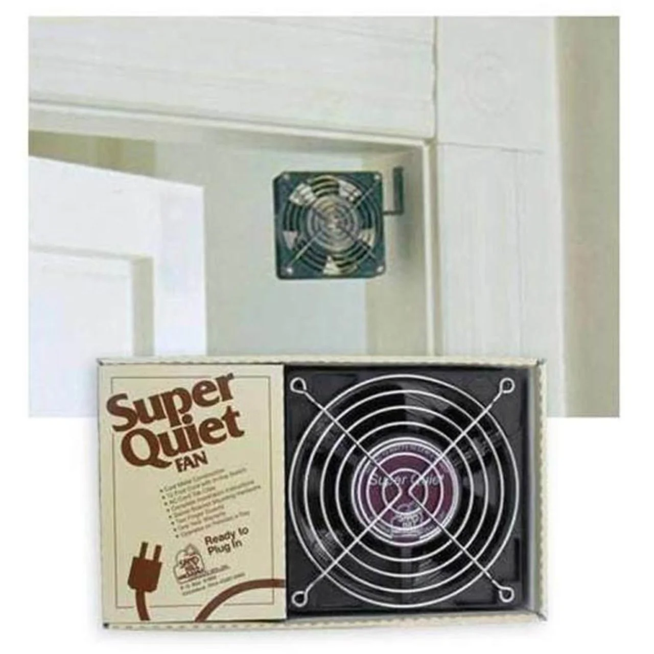 Super Quiet Fan - Black - Image 2
