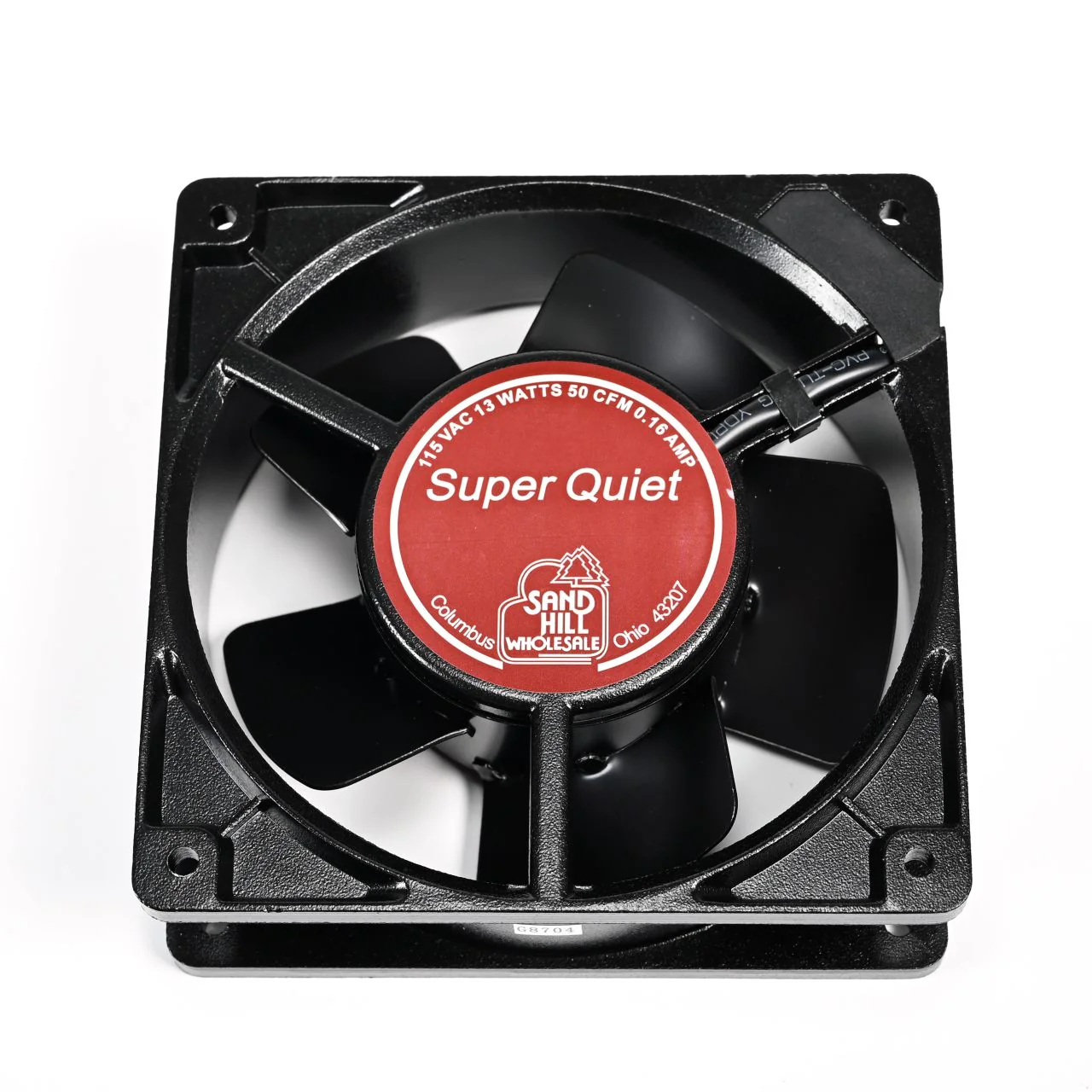Super Quiet Fan - Black - Image 3