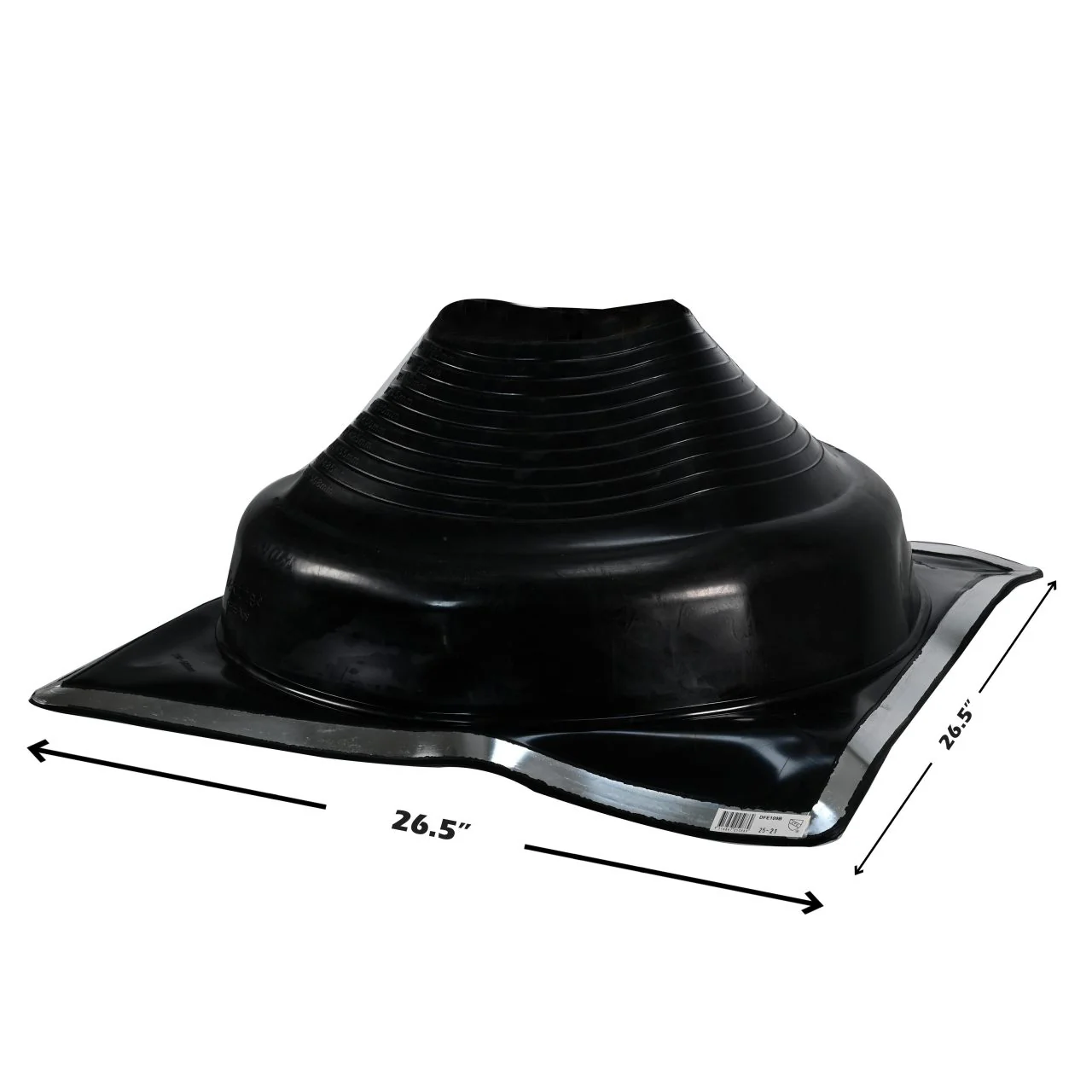 Universal Rubber Boot Flashing Kit for Raised Ridge Metal Roofs - 200275 - Image 5
