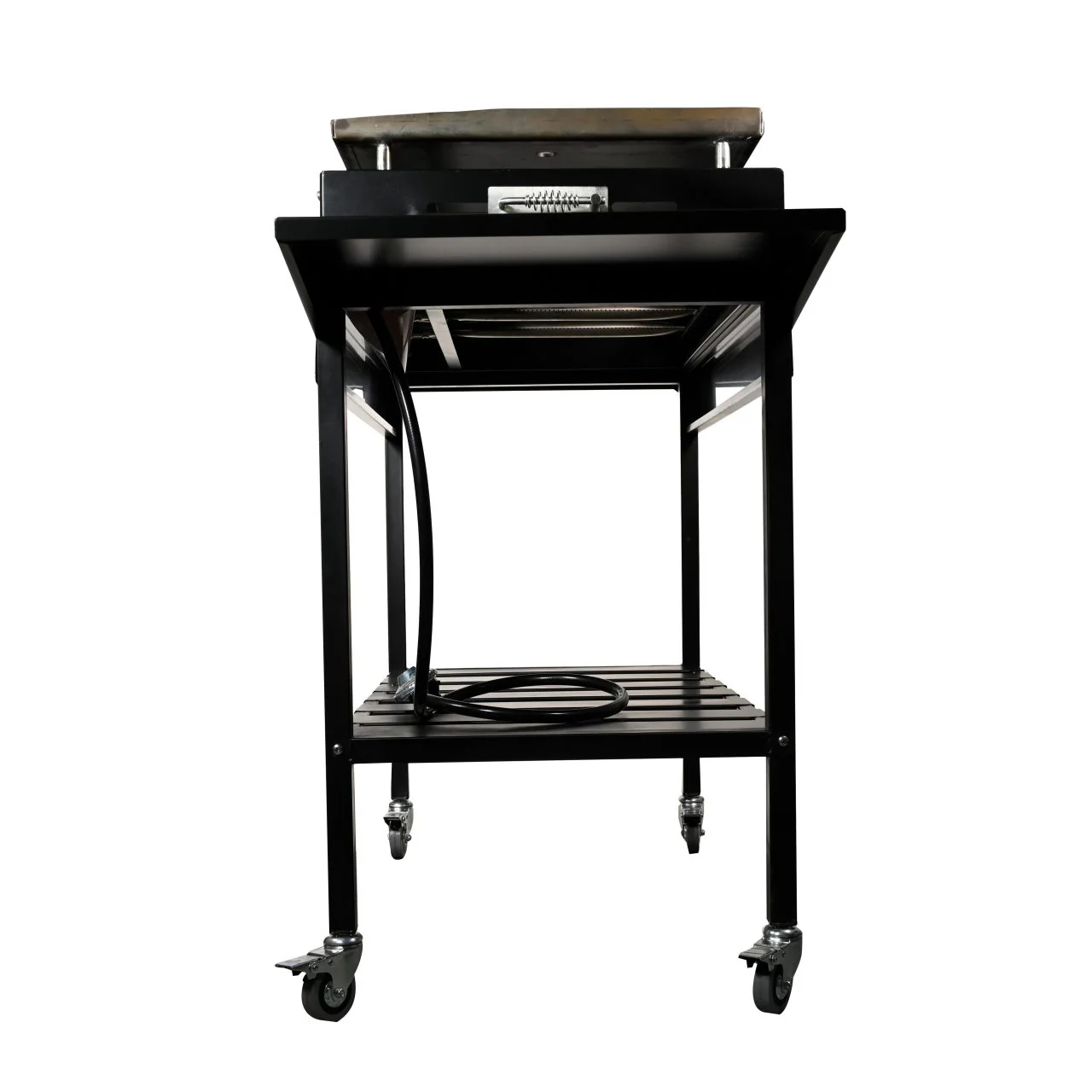 WoodEze 4-Burner Flat Top Griddle Gas Grill - Black and Stainless Steel - Image 16