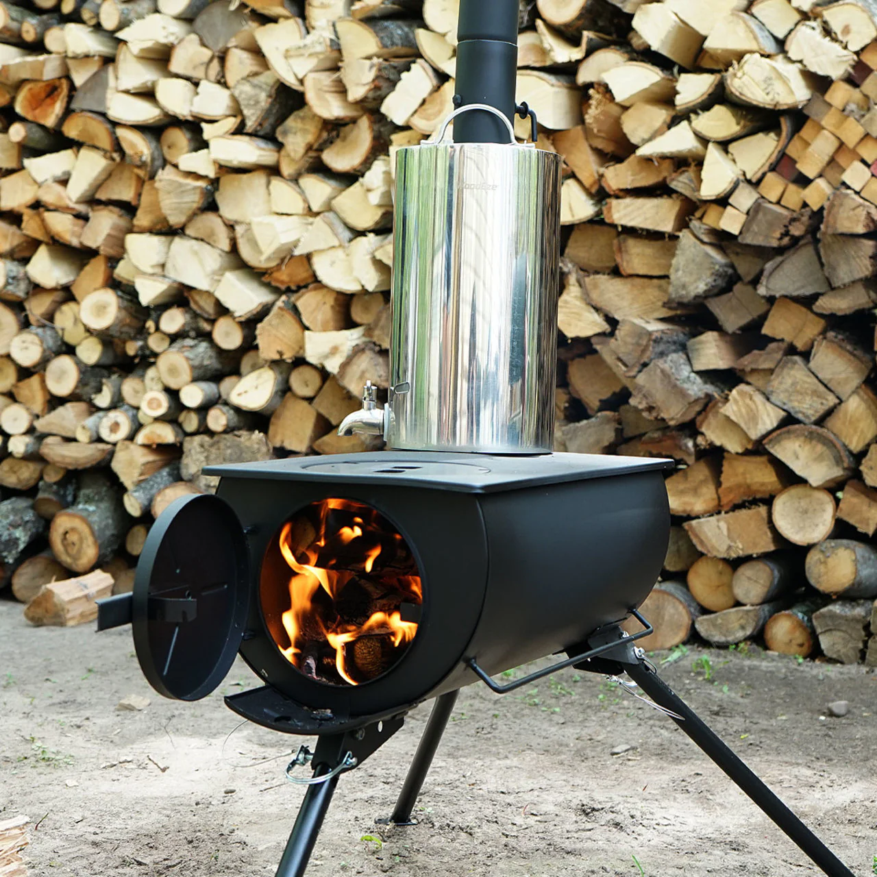 Woodeze Camping Stove in Black - Image 13