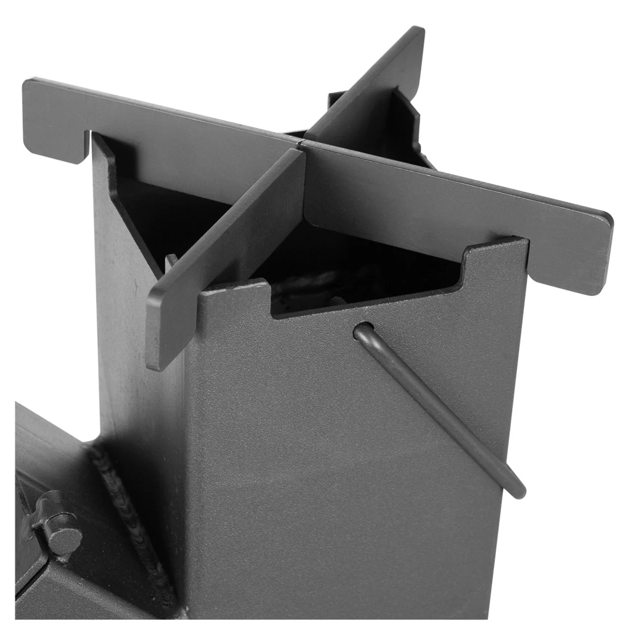 Woodeze Portable Small Black Rocket Stove - Image 3